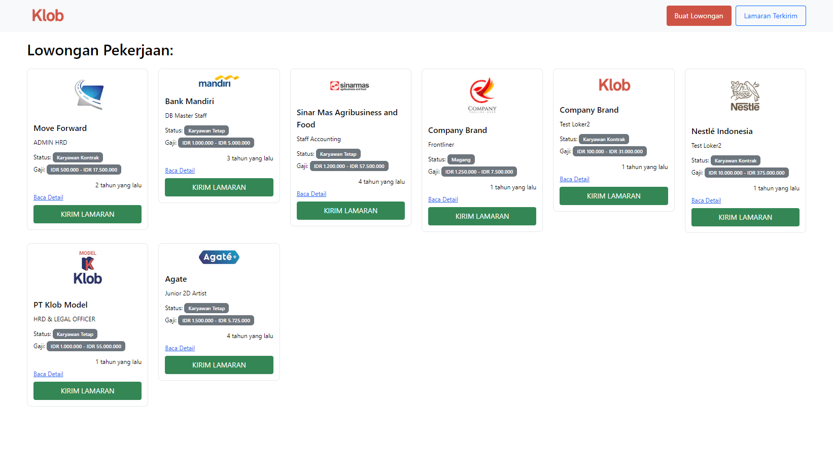 Klob Jobs